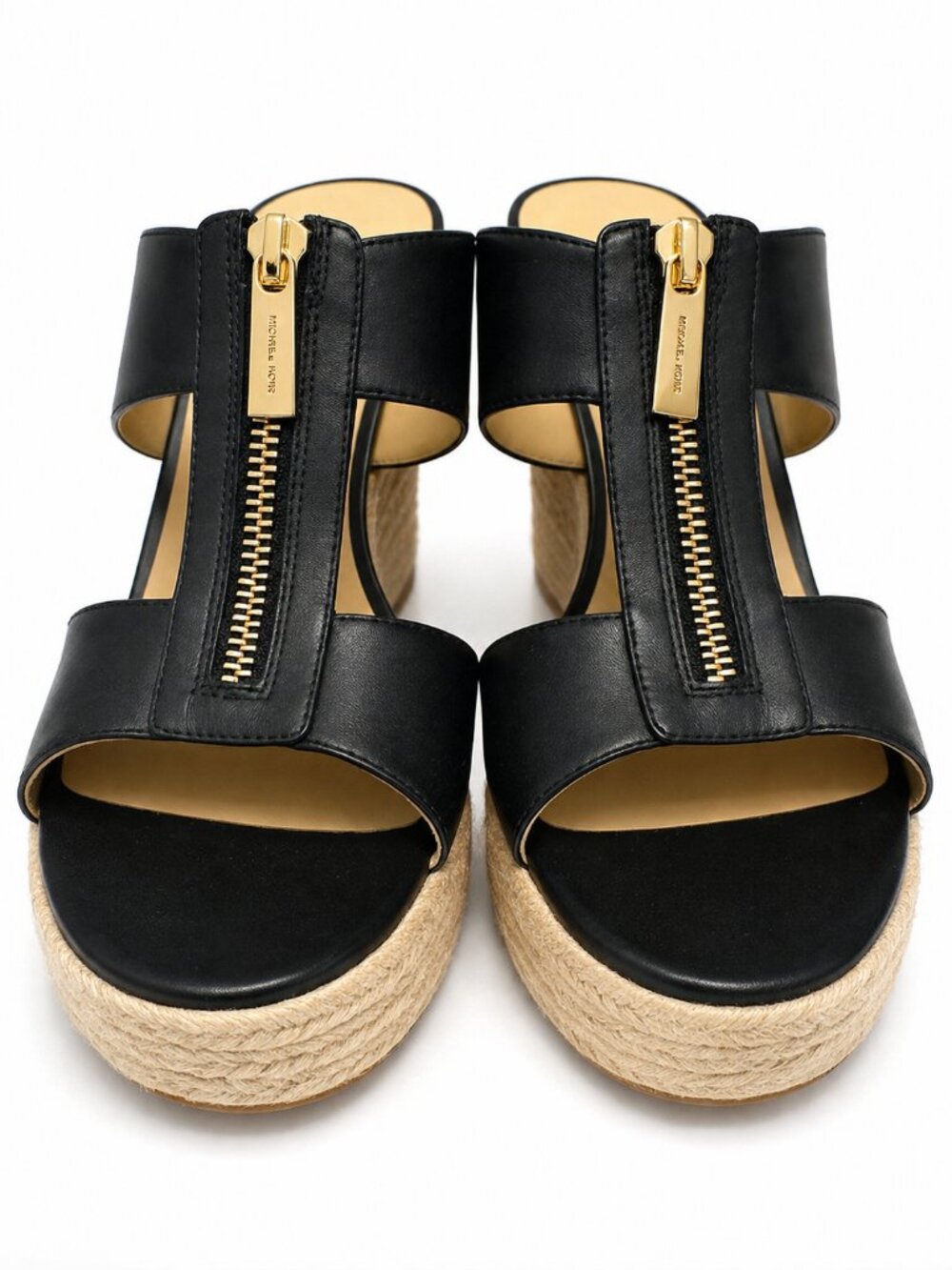 Michael Michael Kors Bradley Espadrille Wedge Sandal sie 9.5 Rare Find